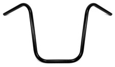 7/8 Pouce (22mm) Guidon Universel Ape Hanger 38cm Noir