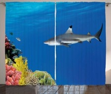 Requin Rustique Rideau