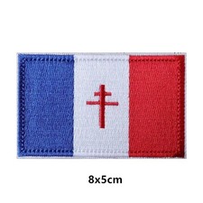 Patch France Croix de Lorraine
