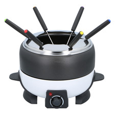 Cuisinier Deluxe Appareil á Fondue électrique 800W – Caquelon de 2L pour 6 Perso