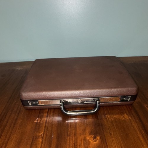 Vintage brown hard - vintage,