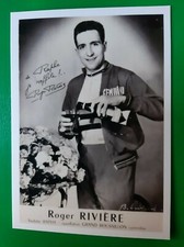 CYCLISME carte cycliste ROGER RIVIERE équipe GEMINIANI