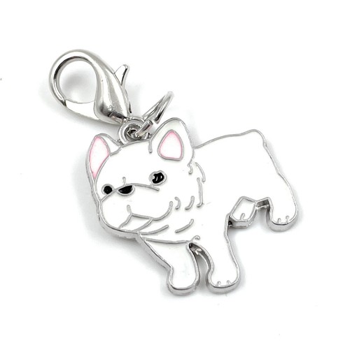Bouledogue chien blanc - bouledogue,