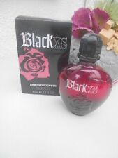 Flacon de parfum BLACK XS  PACO RABANNE .  80ml vide + boite 