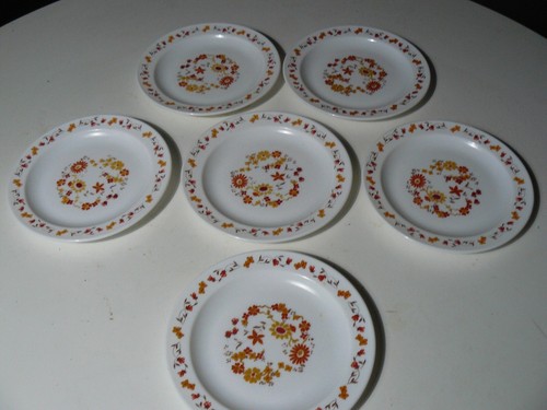 Lot assiettes a dessert - 6,