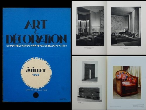 Art decoration juillet 1929 - art, et