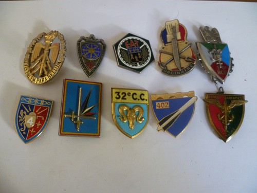 Lot insignes militaire - lot,
