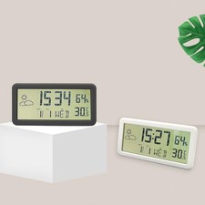 Réveil numérique, petites horloges de bureau à piles, avec date, semaine,