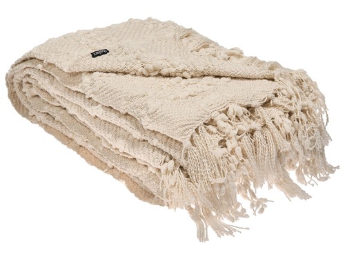 Couverture lit tissée avec - couverture,