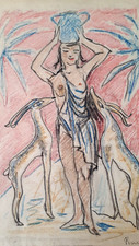 Orientalisme Art Déco 1940