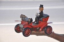 Jouet En Fer Blanc Coloré De Voiture Litho Avec Pile No.901, Japon