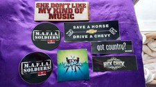 Country Music 7 Stickers Big &