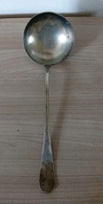 Louche métal argenté