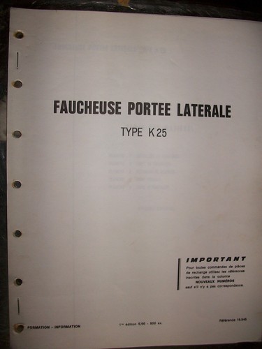 Someca faucheuse k25 - faucheuse,