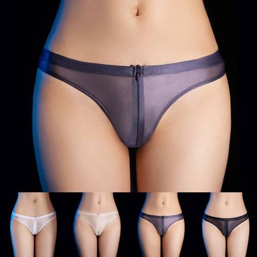 Slips transparents sans croth