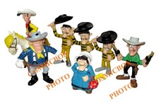 LUCKY LUKE lot de 8 figurines