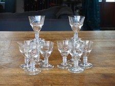Lot de 10 petits verres à