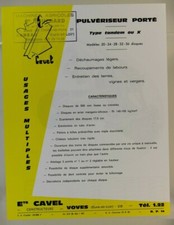 prospectus brochure Cavel