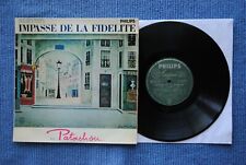 PATACHOU / LP (25 cm) PHILIPS B 76.508 R / BIEM 1960 (F)