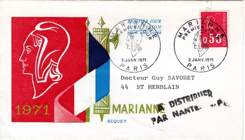 1664 fdc enveloppe 1er jour - fdc,