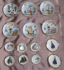 Collection 14 assiettes