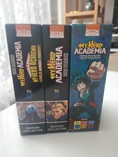 Lot De 3 Coffrets Collector Mangas My Hero Academia