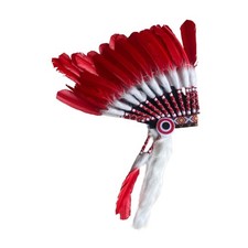 Coiffe En Plumes D'inspiration Indienne, Accessoire Pour