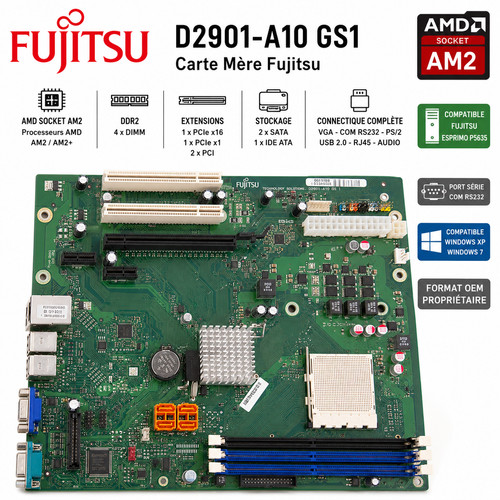 Carte mère fujitsu d2901 - mère,