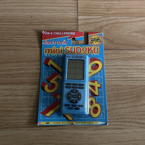 New electronic mini sudoku fun - new,