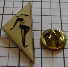 CABARET POLE DANCE NIGHTCLUB sexy vintage pin badge