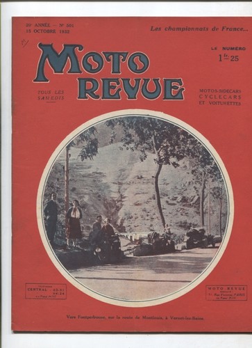 Moto revue 501 15 - moto,