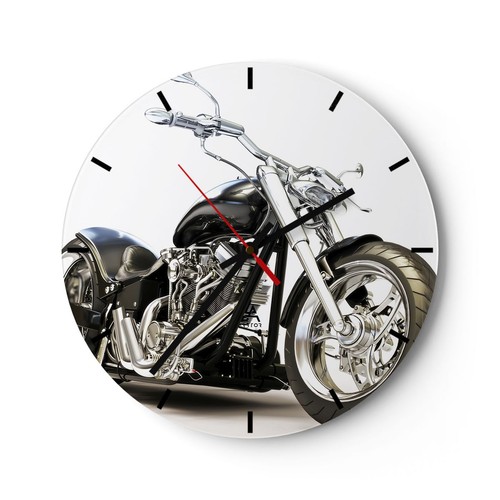 Horloge murale verre - horloge,