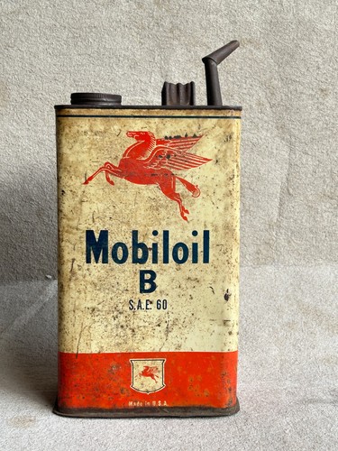 Vintage mobil mobiloil - vintage,