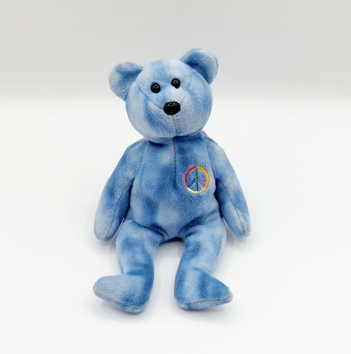 Peluche ours bear bleu - bear,