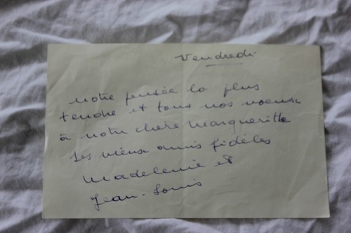 Billet madelaine renaud a - de,