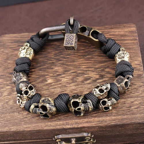 Bracelet tête mort - tête,