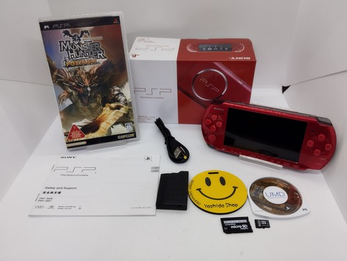 Système sony psp 3000 rouge - psp,