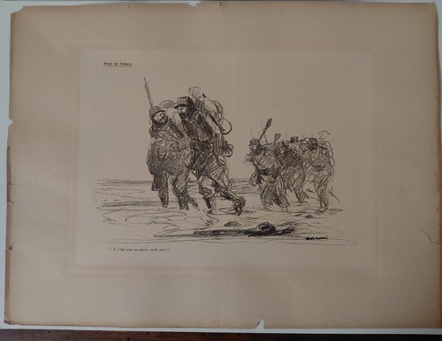 Ancienne gravure signée - ancienne,
