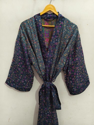 Multi color robe plus size - robe,