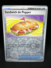 Carte Pokemon SANDWICH DE PEPPER REVERSE Fr - EV10 DRI FR - 161/182 - Neuf