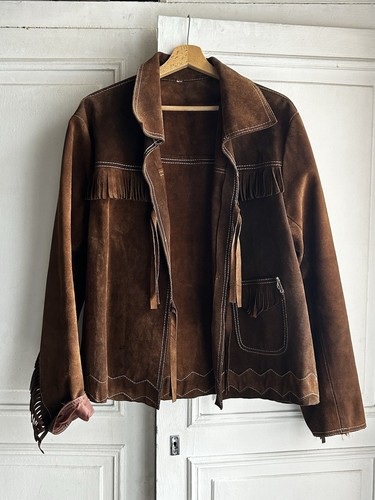 Veste frange fringed - à, /