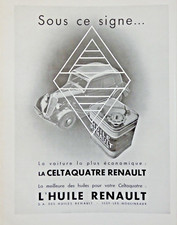 PUBLICITÉ DE PRESSE 1934