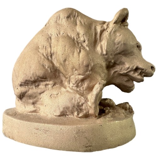 Ours sculpture bronze - ours, de