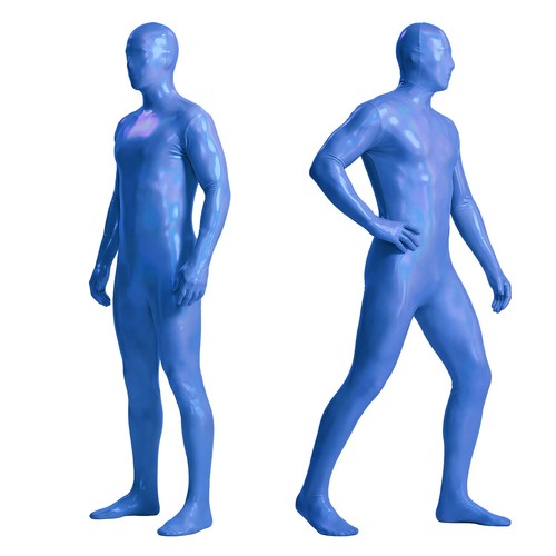 Unisex shiny full body - full, zentai