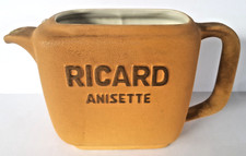 Pichet, carafe Ricard; Anisette, ateliers de céramique en grès Ricard, 1 litre.