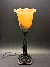 Art Nouveau - lampe en fer
