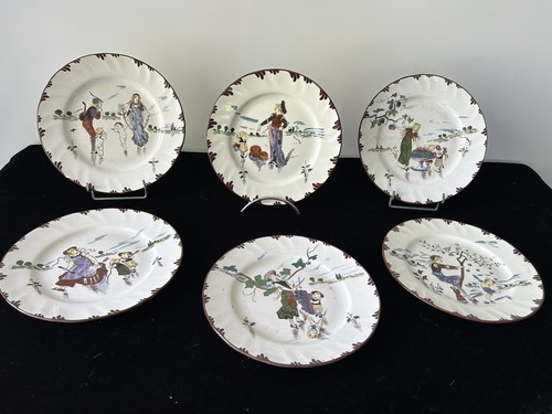 Rare superbes assiettes a - superbes,