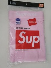 FW21 Supreme Hanes Rose Boxer