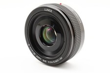 Objectif à mise au point unique Panasonic Lumix G 20 mm/F1,7 II ASPH. Noir H-...