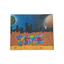 Tableau sur Panneau Street Art Tag Peace Love Graf Graffiti Dric Hip Hop Posca